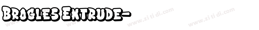 Brogles Extrude字体转换 Brogles Extrude字体转换